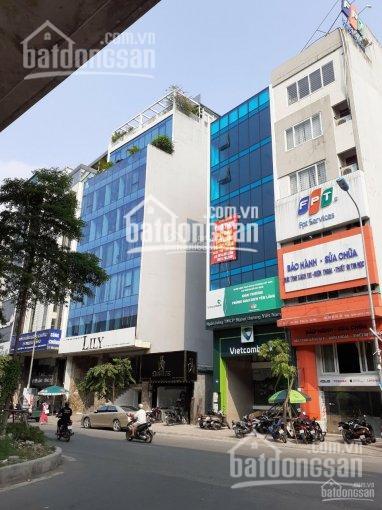 New, cho thuê VP tòa nhà Vietcombank mặt phố Yên Lãng - Thái Hà thông sàn vuông vắn DT~120m2