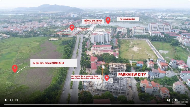 Chỉ 700tr sở hữu căn góc tầng 8 DT 96.3m2, tại chung cư cao cấp Park View City - Dabaco Huyền Quang