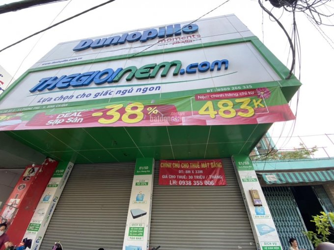 Cho thuê mặt bằng Quốc Lộ 50, diện tích: 8m x 33m, liên hệ xem nhà 0917.322.959