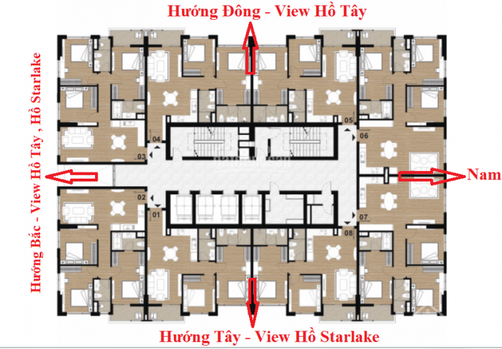 Bán căn góc 3PN Tây Hồ Residence 4,1 tỷ/86m2. CK 5%, HTLS 0%, bàn giao full nội thất