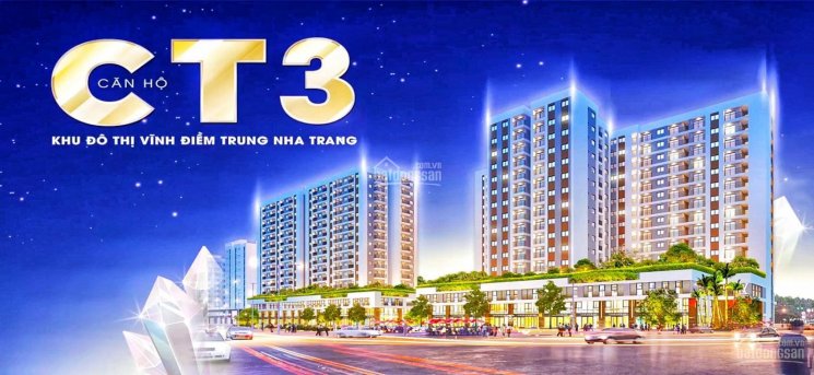 Bán căn hộ CT3 Vĩnh Điềm Trung Nha Trang chiết khấu 3 - 6%/căn