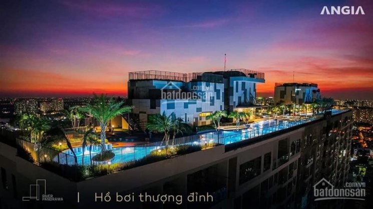 Cho thuê căn 65m2 River Panorama, view Quận 1, full nội thất, bao phí PQL giá 10 triệu/ tháng