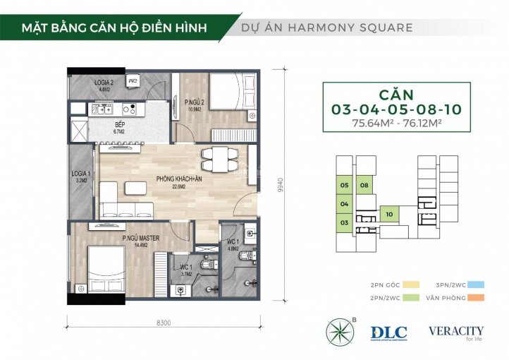 Căn hộ siêu sang Nguyễn Tuân chỉ từ 2.8 tỷ 76m2 full nội thất, ls 0% trong 12 tháng. 0977980055