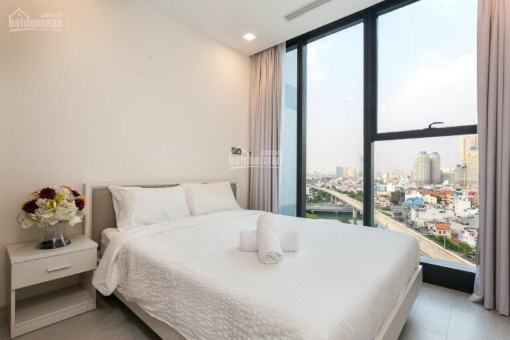 Cho thuê căn hộ 2PN Masteri Millennium 74m2 nội thất sang trọng view thoáng giá tốt, LH 0909770115