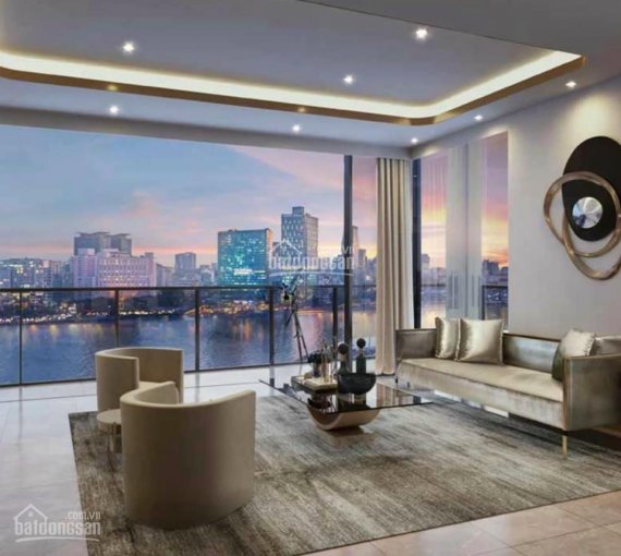 Bán căn 4 phòng ngủ đẹp tựa Penthouse-View trực diện sông-Thang máy riêng- CK 1,5 tỷ - Tầng đẹp