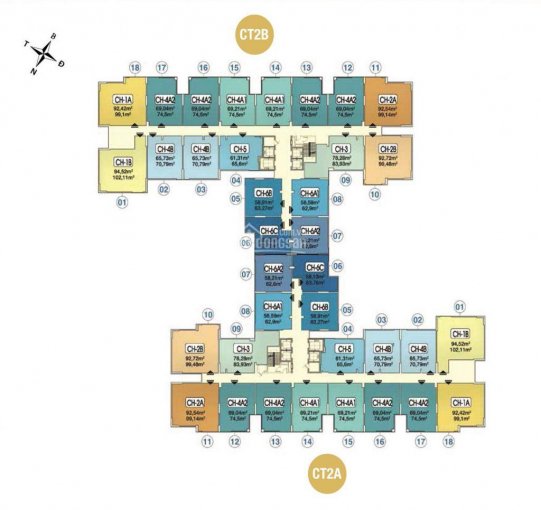 Cần bán căn hộ chung cư Hà Nội Homeland, căn 1510, tòa CT2B DT 92m2 giá bán 23tr/m2, LH 0966348068