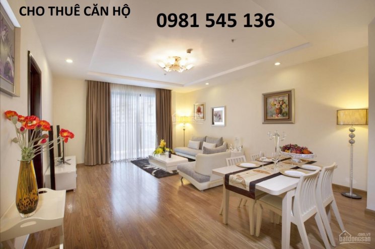 Cho thuê chung cư Lạc Hồng, Tây Hồ, 82m2, 2PN, nhà rất đẹp, 5 triệu/th, LH: 0981 545 136