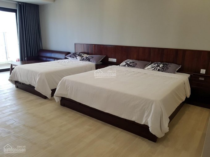 Cho thuê căn hộ Gold Coast Nha Trang, Khánh Hòa, gỗ tự nhiên đẹp, 2 giường ngủ