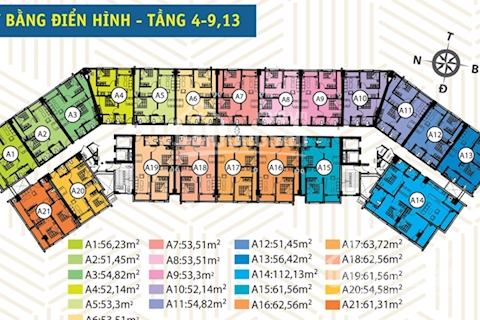 Thanh lý nhanh căn hộ trung tâm Q2 MT Nguyễn Duy Trinh, 1.670 tỷ, với 57m2