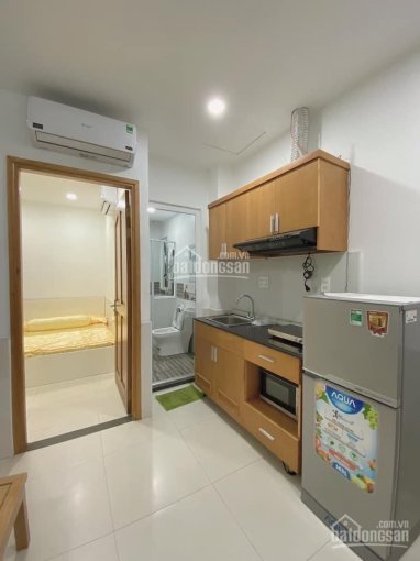 Cho thuê căn hộ mini 2PN riêng biệt, PK, giá 8tr/th, hầm xe, ban công, Tôn Thất Thuyết, Quận 4