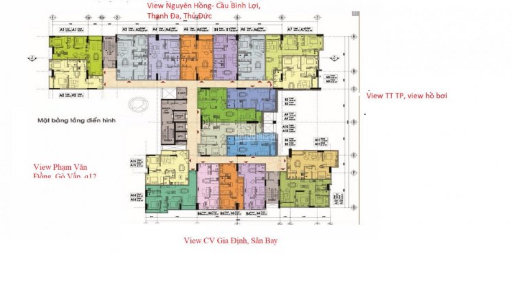 Cần bán gấp căn 55m2/2PN ban công ĐN view hồ bơi, TTTP giá chỉ 2.35 tỷ VAT LH 0939746578