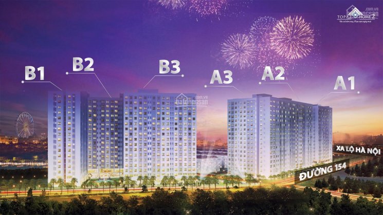 Tổng hợp căn hộ NOXH Topaz Home 2 Q9, hỗ trợ vay ngân hàng 70%, giá từ 1,31 -1,48 tỷ