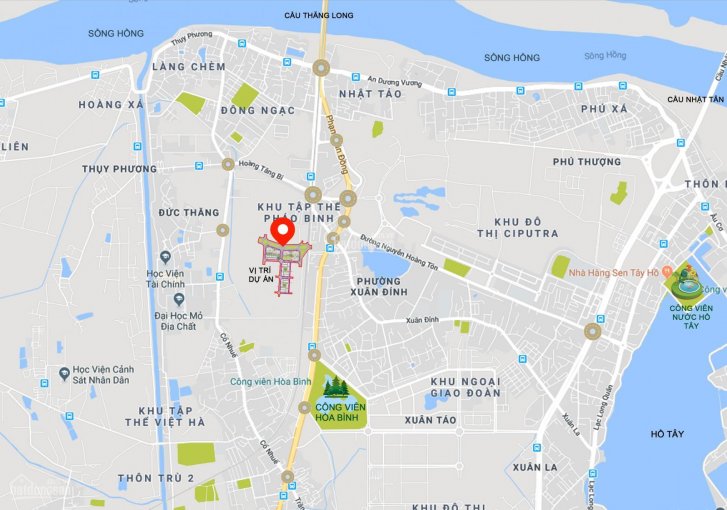 Bán 5 sàn căn hộ cao cấp giá đầu tư 67m2 đến Phạm Văn Đồng, CV Hòa Bình, cạnh HV Tài Chính CS2