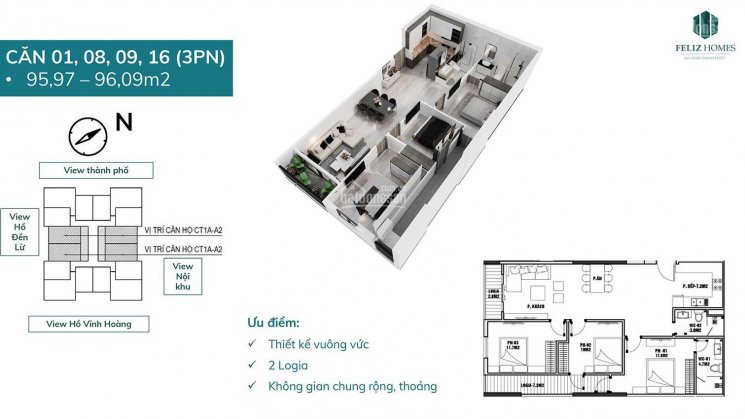 Mở bán dự án Feliz Homes Hoàng Mai. Bảng hàng CĐT với giá từ 27 - 34tr/m2, LH: 0982623003