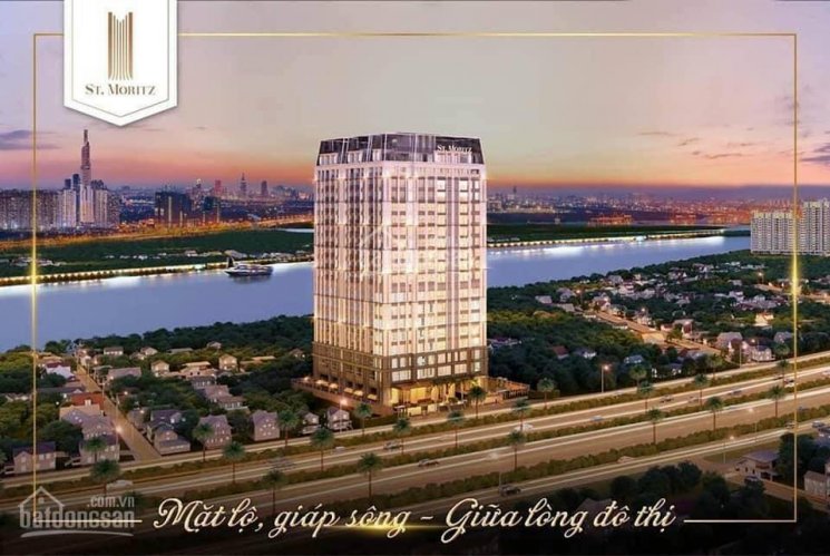 Bán căn hộ ST Moritz mặt tiền Phạm Văn Đồng 75m2, 2PN giá 4.5 tỷ, NH hỗ trợ 70%, 0% LS 12 tháng