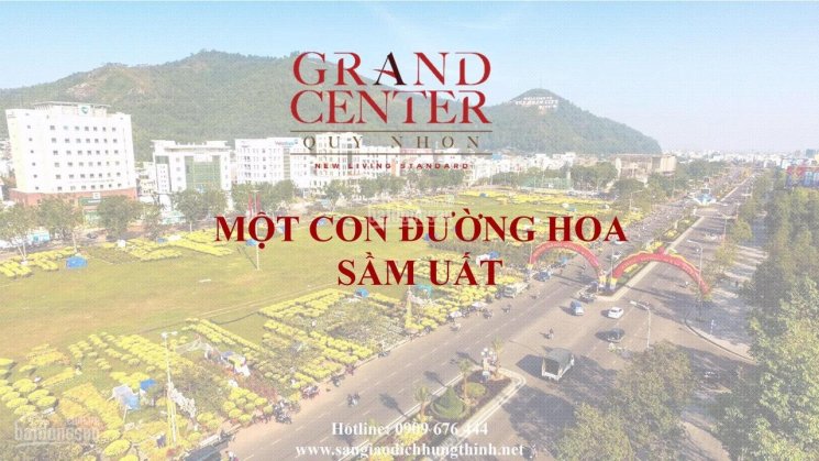 Grand Center Quy Nhơn tọa lạc tại vị trí kim cương 4 mặt tiền ngã tư Nguyễn Tất Thành LH 0938620269