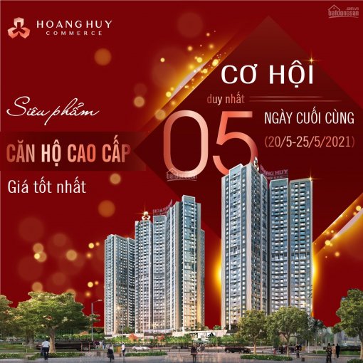 Hoàng Huy Commerce - Ngoại Giao căn góc, chiết khấu 10%