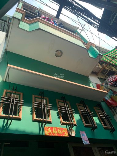 Nhà bán ba sẹc Nguyễn Văn Luông, Quận 6, 1 trệt 1 lửng 1 lầu, khu dân cư hiện hữu