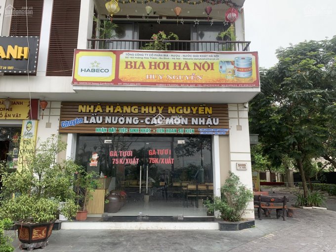 Bán căn shophouse 150m2 Lô góc 2 mặt đường, kinh doanh siêu tốt, giá 8,6 tỷ