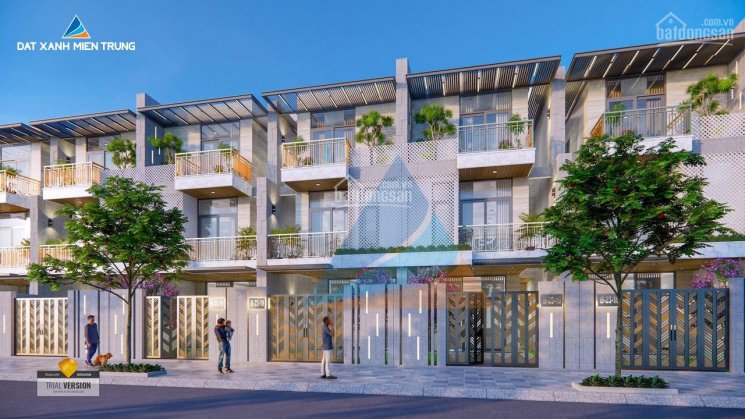 Mở bán phân khu đẹp nhất shophouse 2 MT The Oriana ngay ven sông Hàn, cho thuê 779,135 triệu/năm