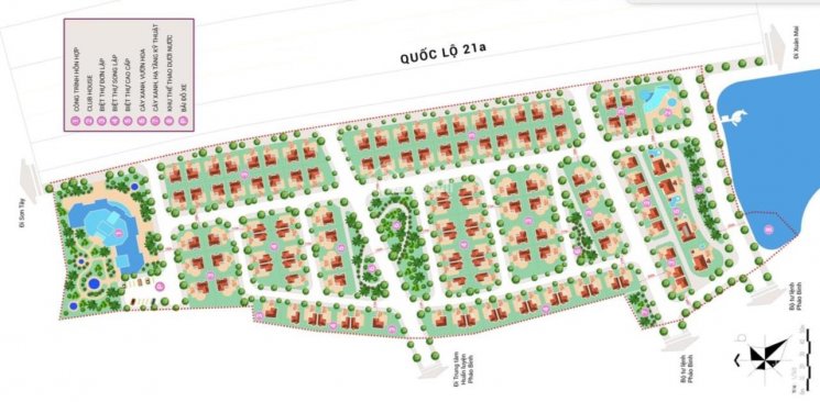 Bán biệt thự (lô góc) dự án V Melody đường 21m CK lên tới 5% Láng Hòa Lạc, giá rẻ nhất, 0906995 889