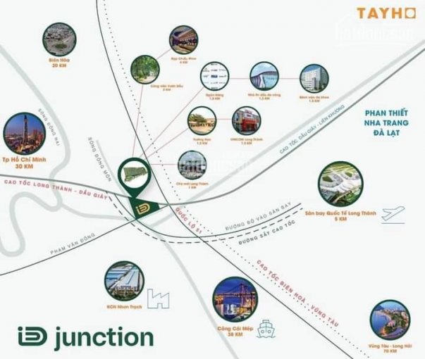 Khu đô thị Id Junction trung tâm long thành giá gốc chủ đầu tư