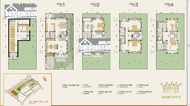 Cần bán gấp 10 lô liền kề hướng Đông Nam đẹp nhất dự án Louis City Hoàng Mai