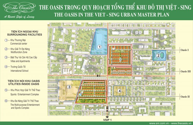 Bán biệt thự The Oasis, một dự án đáng sống. Hotline 0909901666