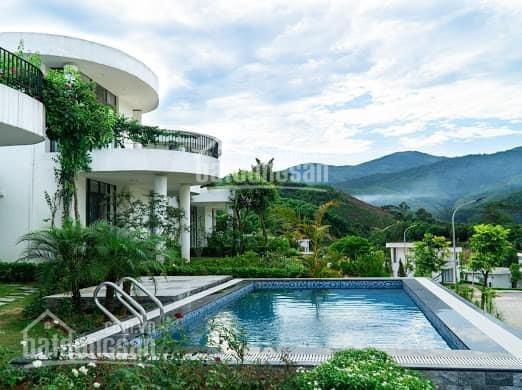 Bán căn BT nghỉ dưỡng đẹp nhất Lâm Sơn Hòa Bình, 400m2, full NT, SĐCC, view hồ, lô góc, bãi cỏ rộng