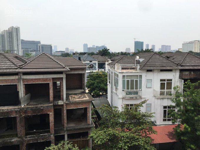 Nhà liền kề khu đô thị TP Giao Lưu 75m2 4 tầng giá 10 tỷ ô tô tránh vỉa hè rộng
