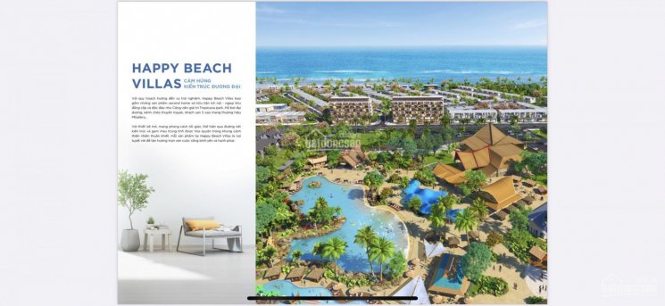 Mở bán nhà phố biệt thự shophouse Happy Beach Novawordl Hồ Tràm, chỉ từ 8 tỷ/căn view nhìn biển