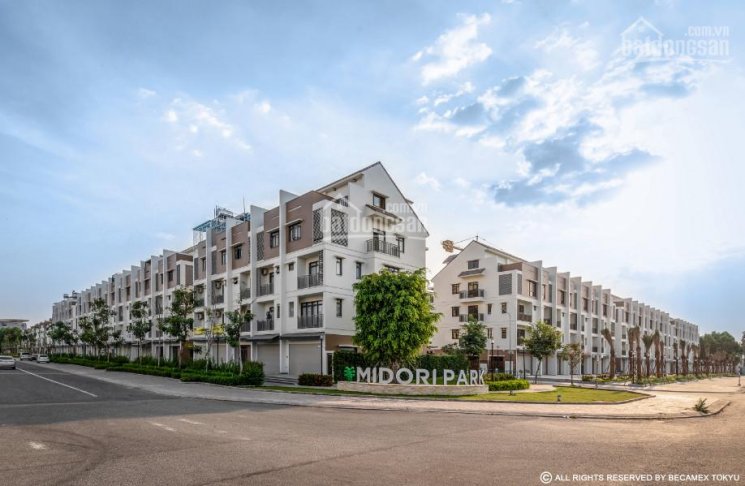 Bán nhà phố Midori Park, diện tích 6x19m - 1 trệt 4 lầu, trả dài hạn 0% LS đến 2025, LH 0962985120