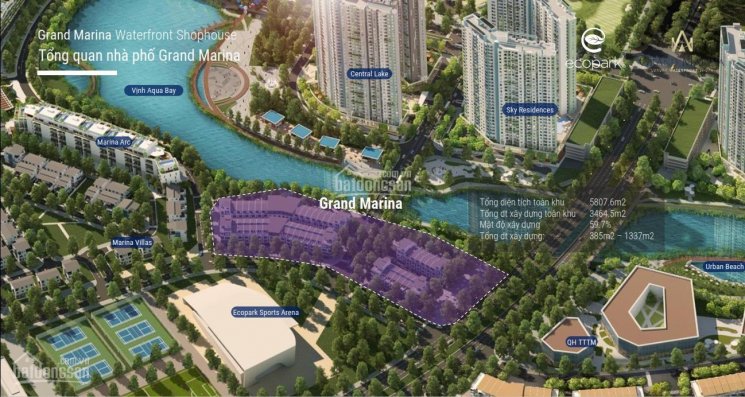 Bán nhà phố 5 tầng Grand Marina Ecopark, Văn Giang, Hưng Yên