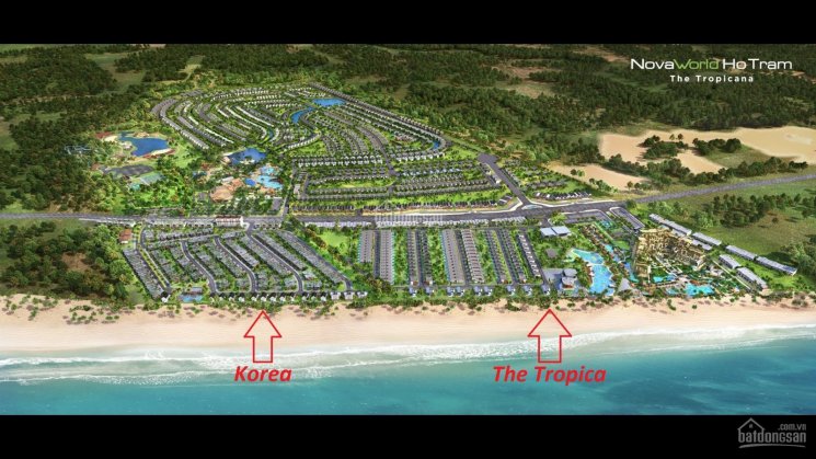 Thông tin chi tiết nhất về Happy Beach Villas Novaworld Hồ Tràm, Khu Biển chỉ 7,6 tỷ/căn NH LS 0%