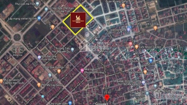 Shophouse mặt phố Nguyễn Du, TP.Hà Tĩnh, độc quyền quỹ căn góc đẹp nhất dự án, 180m2 xây hoàn thiện