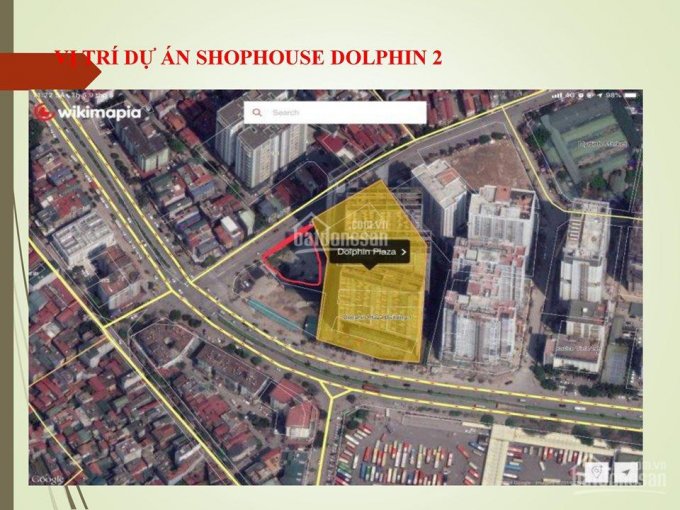 Bán lô Shophouse mặt đường Trần Bình (ngã tư Trần Bình - Nguyễn Hoàng) liên hệ 0985.505.363