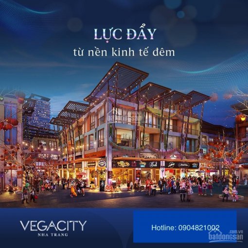 Bán Shophouse Vega City Nha Trang, quỹ hàng hiếm, view biển- 0904 821 002