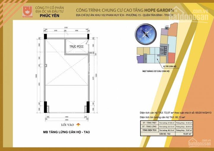 Cần tiền bán lỗ căn mặt phố dự án Hope Garden (Phúc Yên 3) giá lỗ 3.2 tỷ (giá mua HĐ gần 3,4 tỷ)