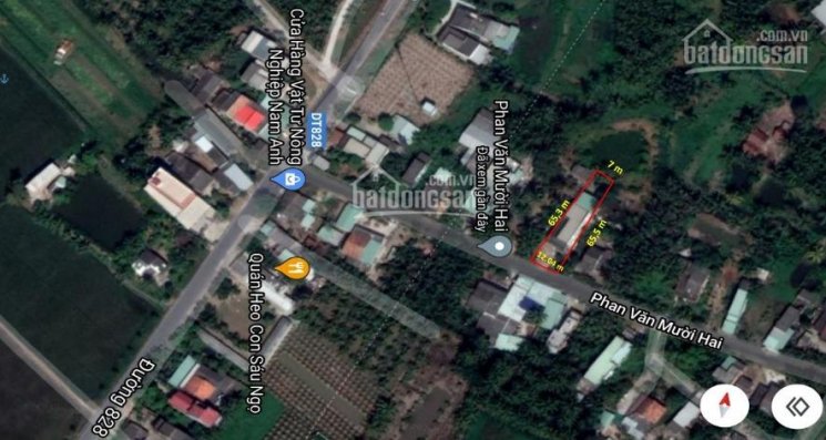 Ngân hàng thanh lý - Nhà ở tại xã An Vĩnh Ngãi, TP. Tân An, Long An, DT 667.5m2 giá 3.300 tỷ