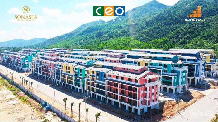 Shophouse 2 mặt tiền trong quần thể nghỉ dưỡng 5* đẹp nhất Vân Đồn CĐT Ceo Sonasea Harbor City