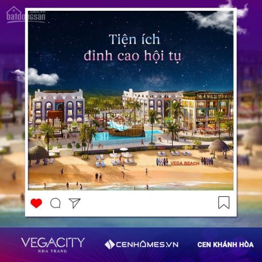 Mở bán 32 căn shophouse sát biển trung tâm siêu dự án Vega City Nha Trang vừa ở và kinh doanh 24/7