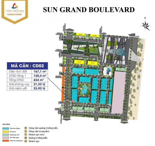 Vị trí đẹp dự án Sun Grand Boulevard Sầm Sơn
