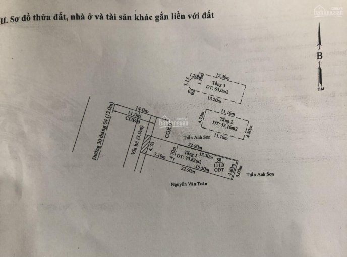 Bán nhà 2 lầu mặt tiền đường 30/4, phường Phú Thọ - xin LH 0964859456 trân trọng