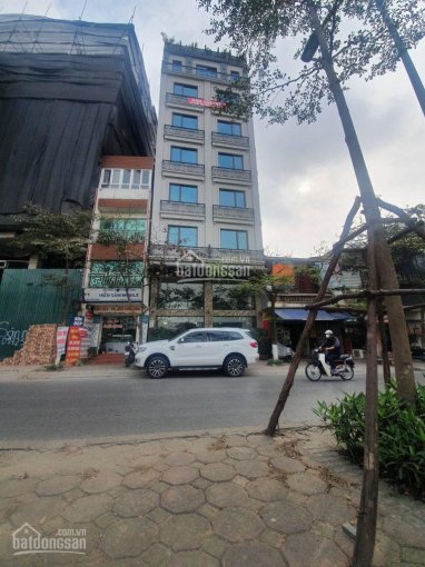 Bán tòa văn phòng trung tâm quận Ba Đình xây 10 tầng mặt đường lớn ô tô đỗ tránh nhau thoải mái