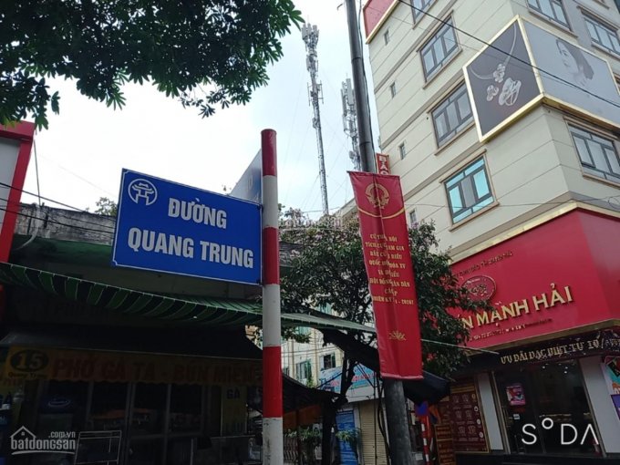 Nhà mặt phố Quang Trung, Hà Đông, 159m2, mt 6.9m, giá 24 tỷ, lh 0981263018