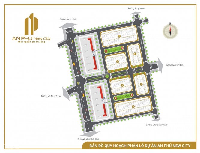 Bán gấp căn B15 MT Vũ Tông Phan 32m, dự án An Phú New City, LH: 0901 540 862