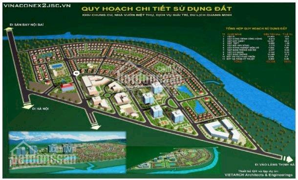Bán lô đất biệt thự Long Việt - Mê Linh, vị trí đắc địa, giá chỉ 20 triệu/m2