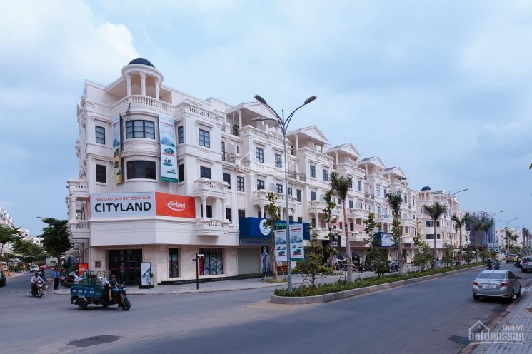 Cityland, mở bán khu nhà phố 1 hầm - 4 tầng % nhà 5 tầng kinh doanh khu đường 30m, giá gốc