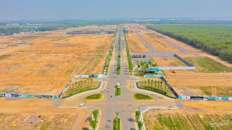 Bán nền góc dự án Gem Sky World Đất Xanh Long Thành - Đồng Nai, giá 23.5 triệu/m2 rẻ nhất dự án