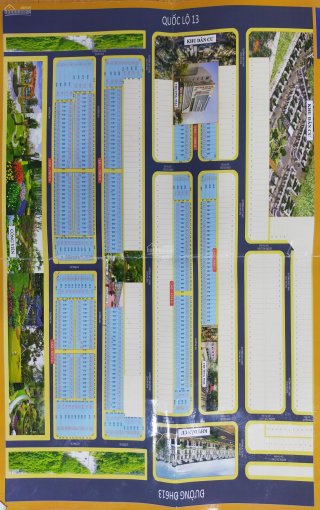 Đất hai mặt tiền QL13 và đường DH516